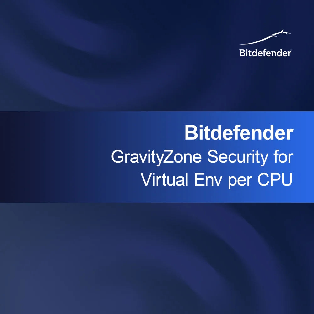 Bitdefender GravityZone Security for Virtual Env per CPU