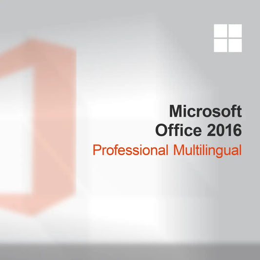 Microsoft Office 2016 Professional Multilingual