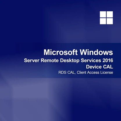 Microsoft Windows Server Remote Desktop Services 2016 Device CAL, RDS CAL, Client Access License